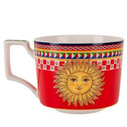 Чайная пара "Sicilia Sole" v=220мл (фарфор) (подарочная упаковка)