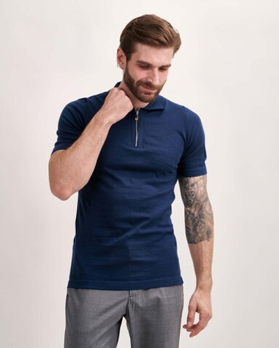 Поло с коротким рукавом на молнии Svevo