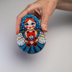  Матрешка с мишкой