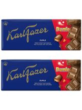 Шоколад молочный Fazer Dumle с мягкой карамелью 180 г x 2 шт