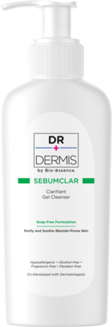 DR. DERMIS PUR GEL CLEANSER  Очищающий гель для жирной и проблемной кожи лица, 150 мл