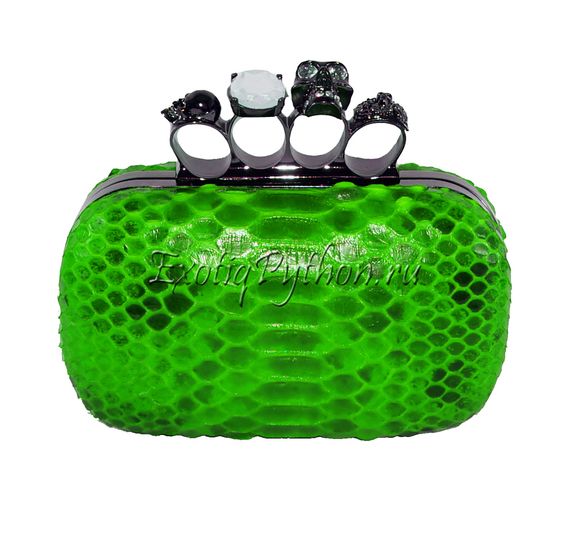 Клатч из кожи питона CL-91