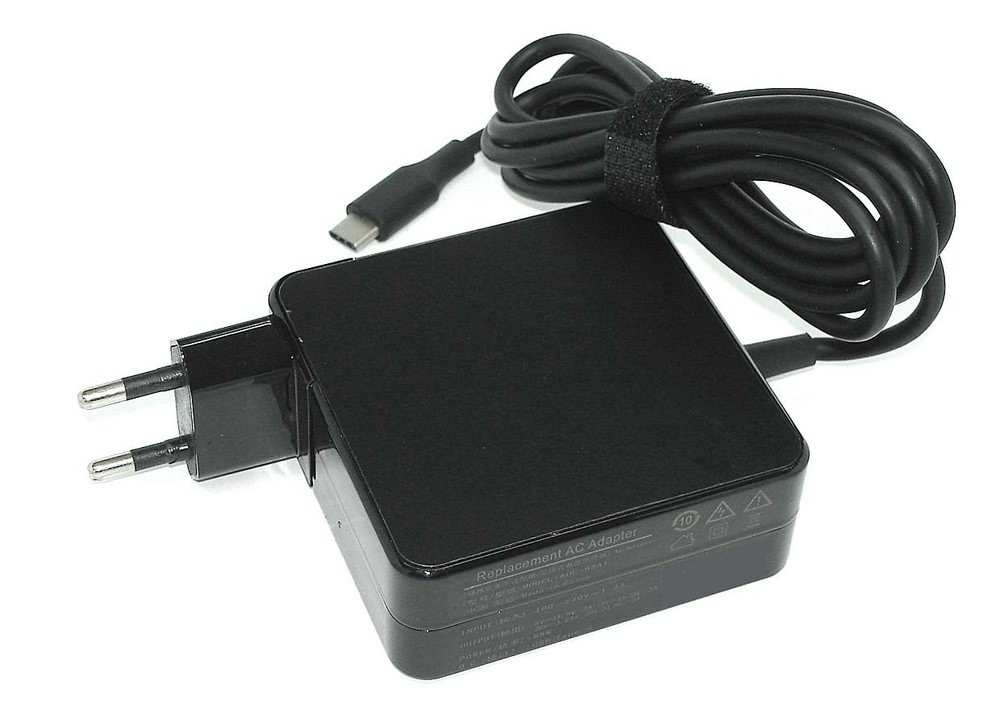 Блок питания (сетевой адаптер) AF65200CUSB 5V,9V,12V,15V/3A, 20V/3.25A (Type-C) 65W REPLACEMENT
