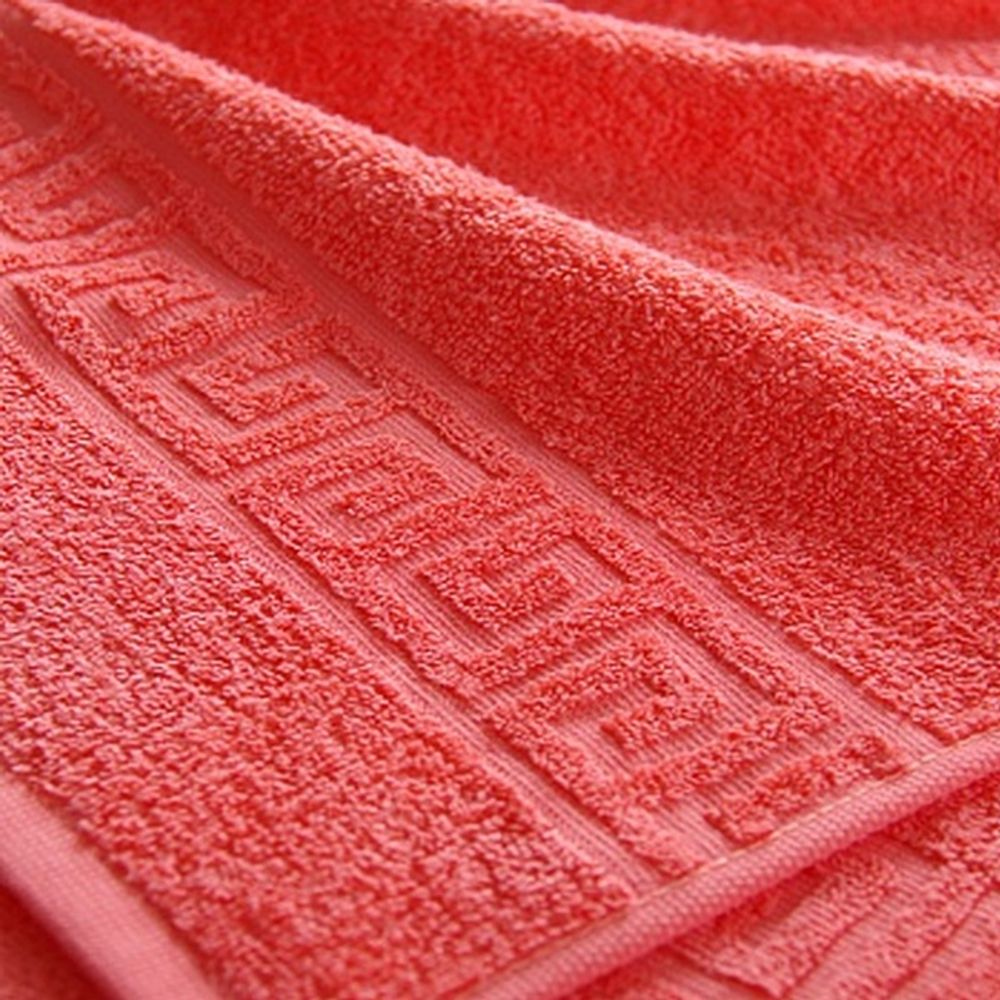 Полотенце махровое "П37. КОРАЛЛ", 100% хлопок, Туркмения.