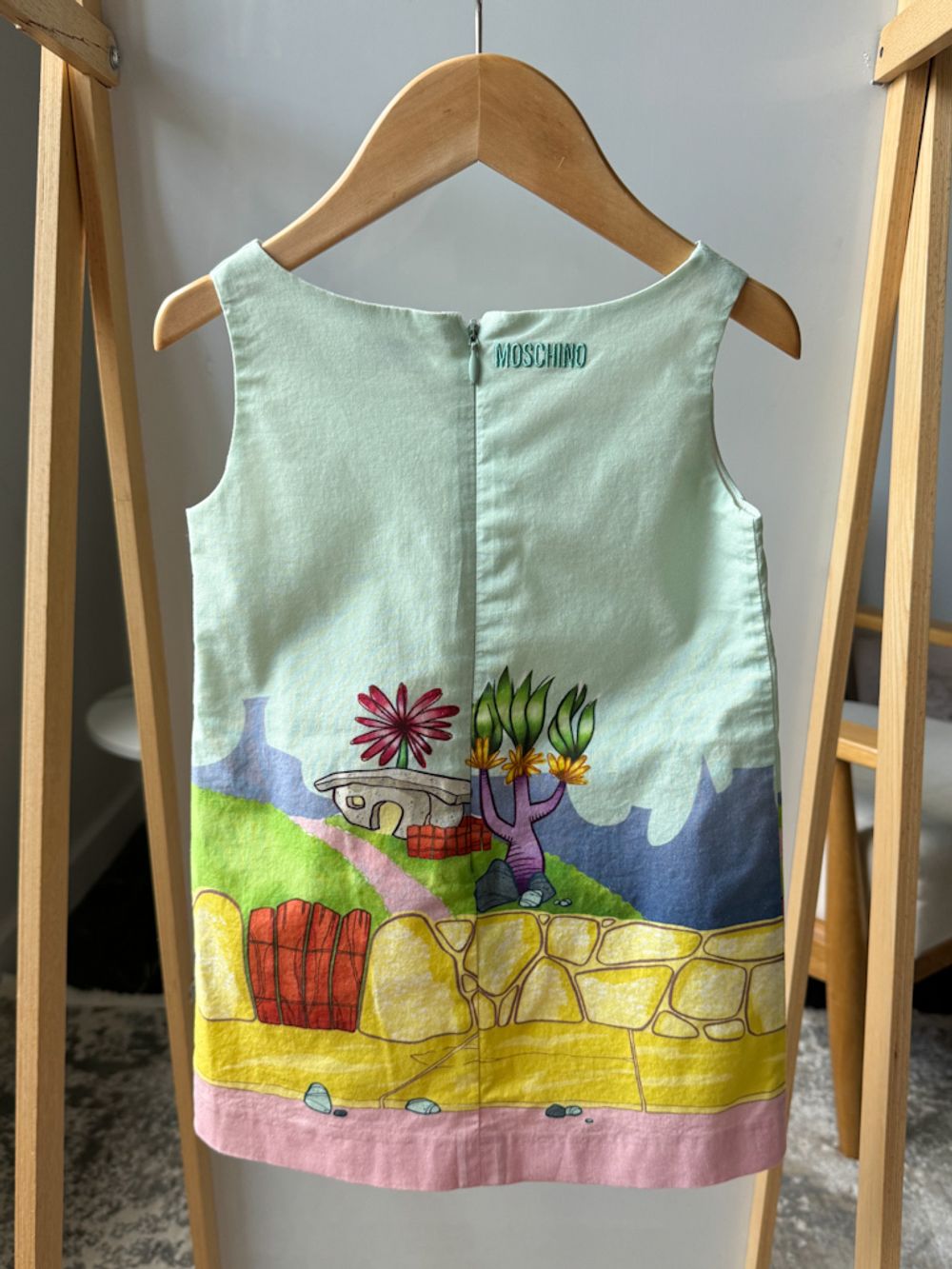 Хлопковое платье Moschino, 98