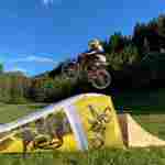 Склиз (полотно) на надувную подушку для фристайла, 9*4*1,5 м