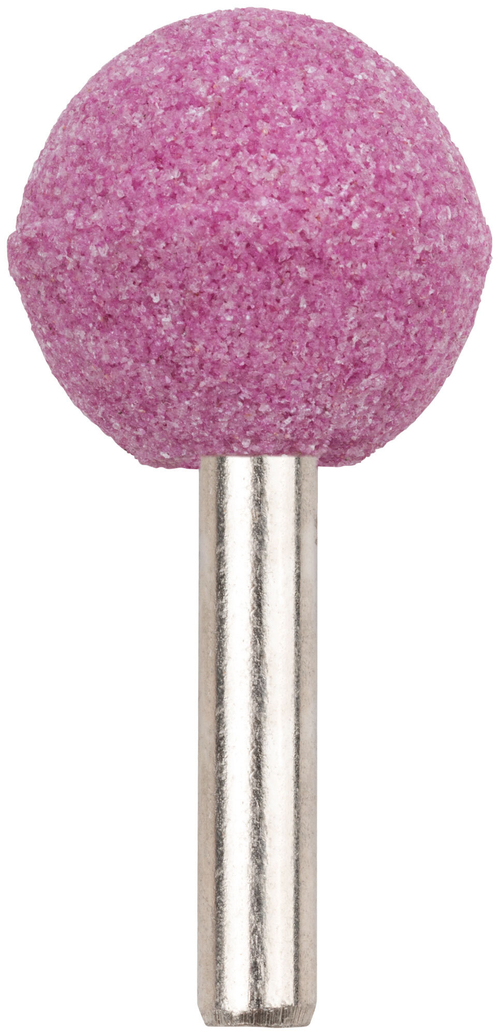 Шарошка абразивная (по металлу), хвостовик 6 мм, сфера 25 мм 36954