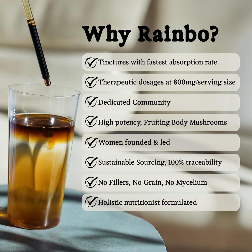 Rainbo, Кордицепс, без спирта, 100 мл (3,4 жидк. унц.)