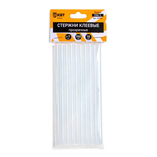 Стержни клеевые прозрачные ТПК-7 КВТ
