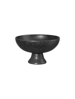 ASA Блюдо Grande Nero 14x8,5 см на ножке из черного железа