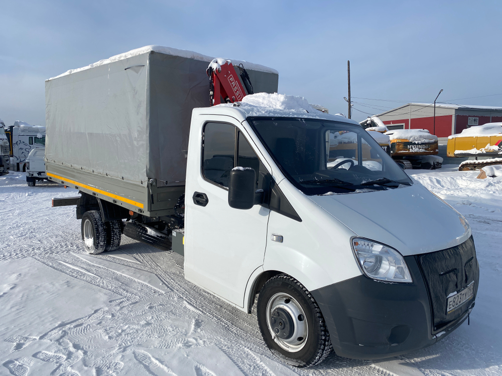 GAZ GAZELLE NEXT Бортовой с КМУ 2784BB (Дизельный, 2,7 л, 150 л.с.)