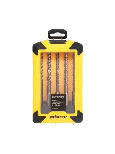 Набор твердосплавных буров SDS-plus (10 шт; 5-12 мм) Inforce 11-03-10-1