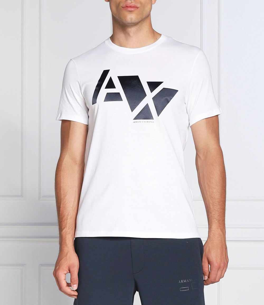 футболка Armani Exchange - белый(6LZTCA ZJ3VZ)