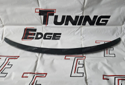 Лип спойлер багажника Hyundai Solaris (черный глянец)