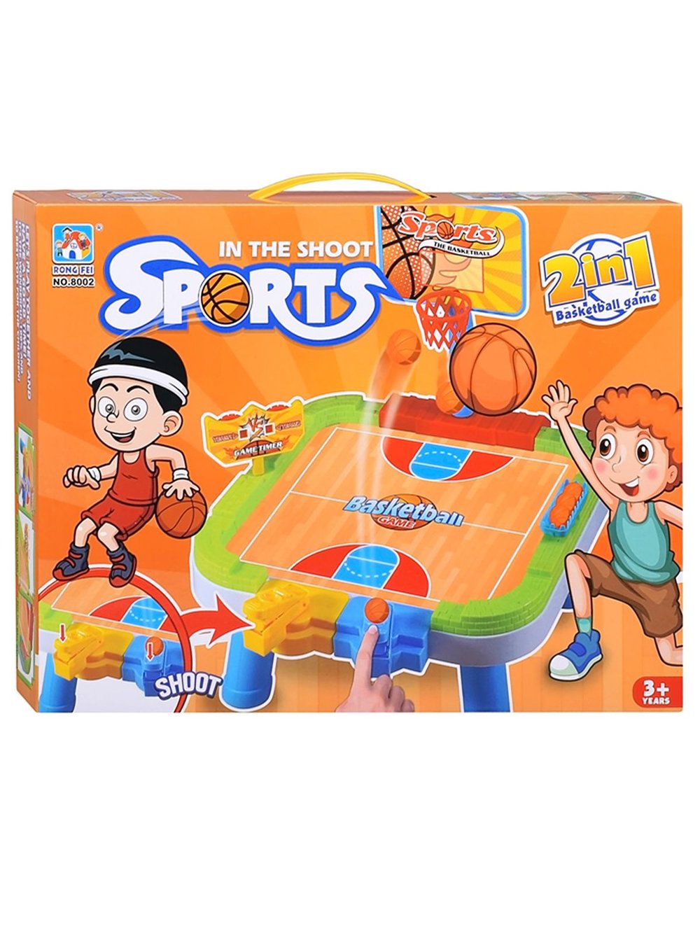Настольная игра Баскетбол 2в1 (8002)