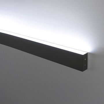 Линейный светодиодный накладной односторонний светильник 53см 9Вт 3000К чёрная шагрень LSG-02-1-8*53-9-3000-MSh Elektrostandard