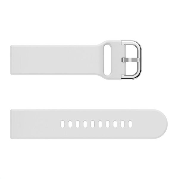Силиконовый ремешок для Samsung Galaxy Watch Active 2 20мм (White)