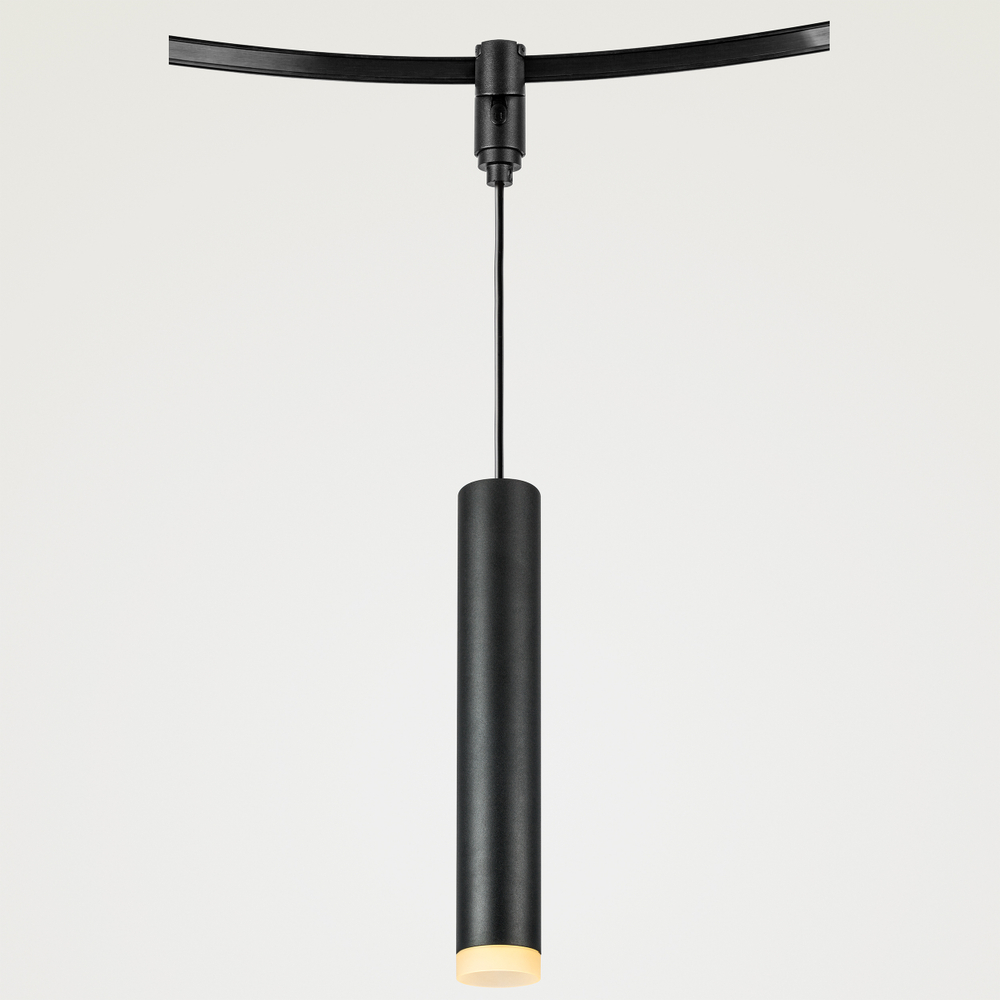 237237 Светильник 48V подвесной д/1-фазн трека DUE LED 10W 500LM 36G ЧЕРНЫЙ 3000K IP20