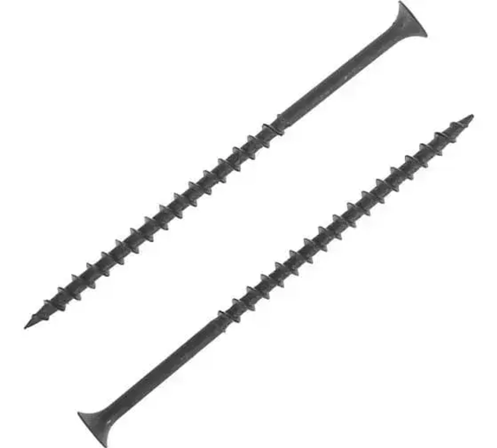 Саморез черный 4,2х75 мм (100 шт.) для гипса, дерева ШСГД