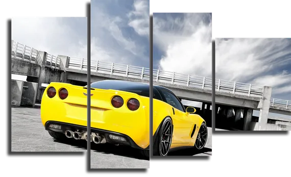 Модульная картина "Корвет"