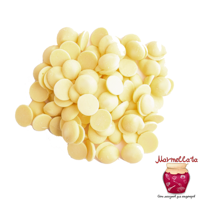 Шоколад белый диски 25% "PRELUDIO WHITE", IRCA, 500 гр.