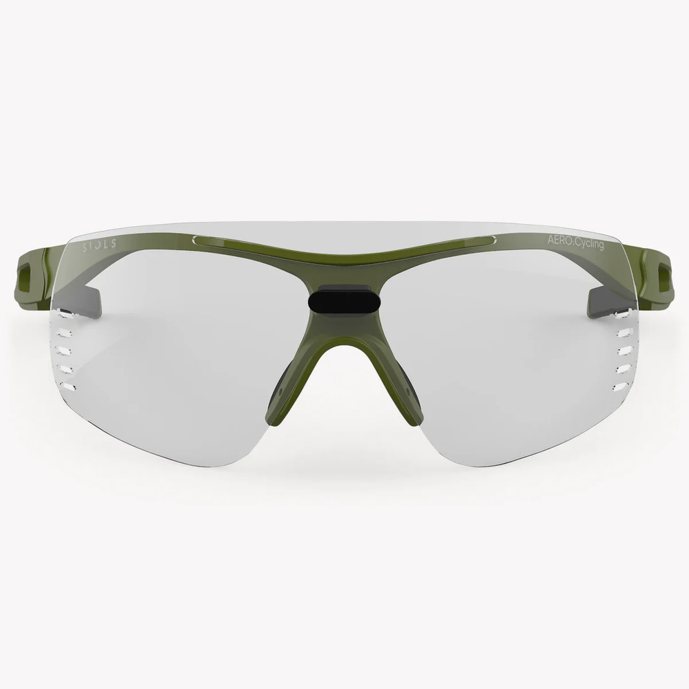 Спортивные очки с диоптриями Siols / AERO.Cycling / Clear Pure / Pine