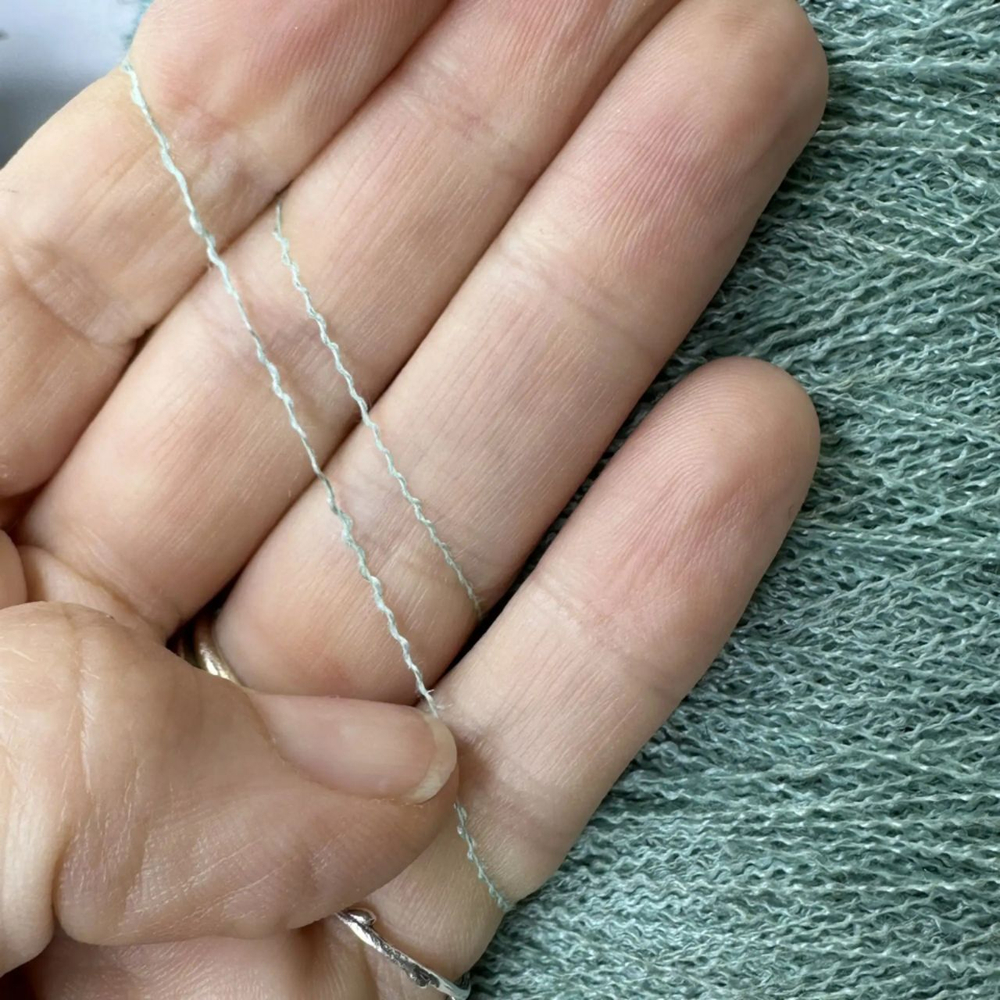 SABBIA - ECAFIL; вискоза, п/а; 1350м/100гр; col.010139 1011 Vert Pale; цвет: бледно бирюзовый S501