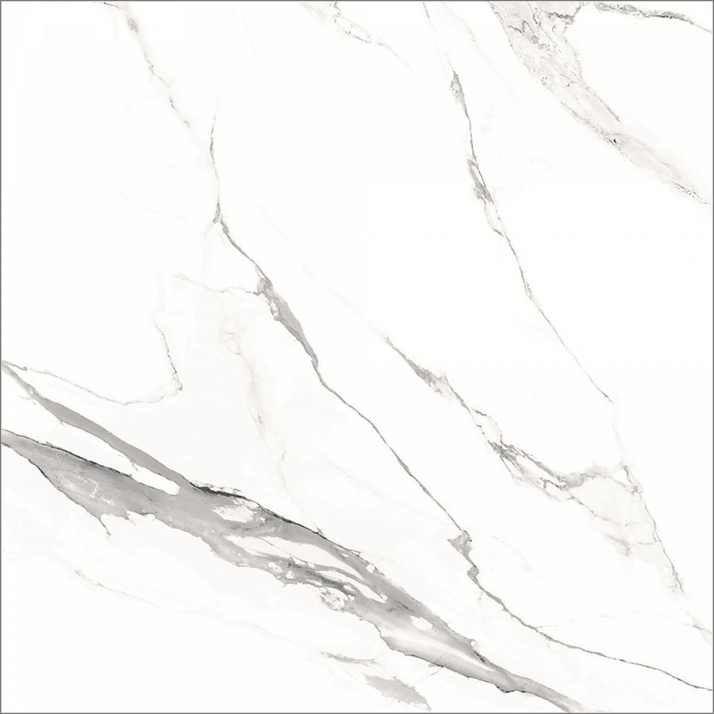 Керамогранит Alfanzo белый 60x60 полированный GT606012003SPR