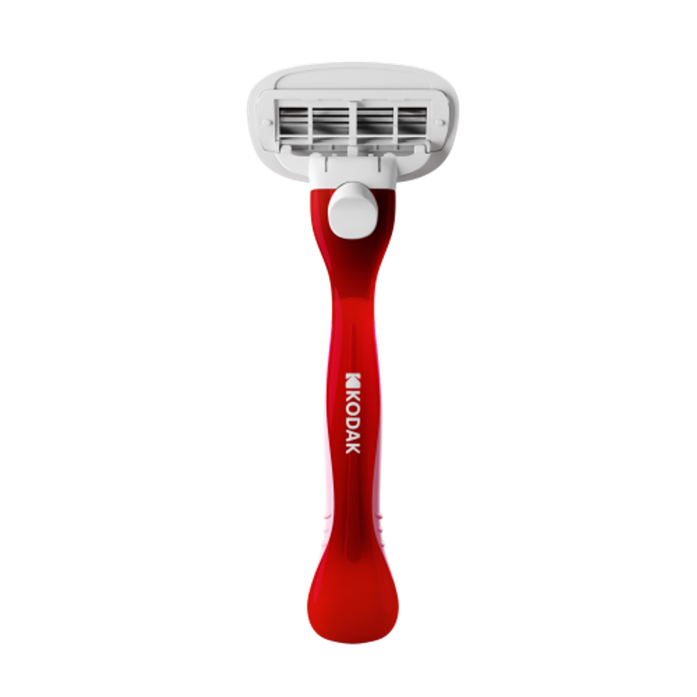 Бритвенная система Kodak LADY Prem Razor 5 женская 5 лезвий розовая 2 сменных кассеты