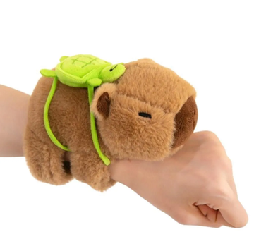 Мягкая игрушка-браслет Капибара 20см