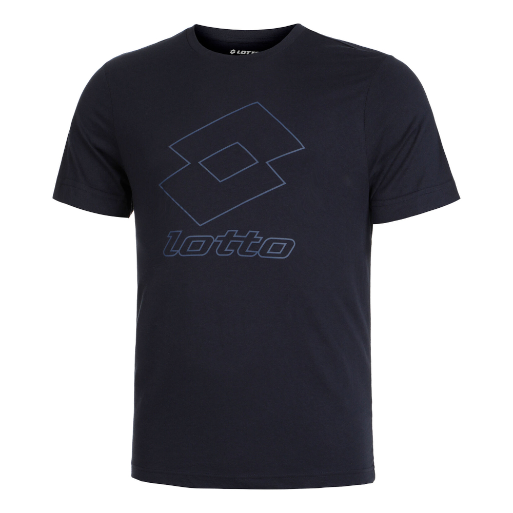 Мужское теннисное поло Lotto Smart IV 1 T-Shirt Men - Dark Blue