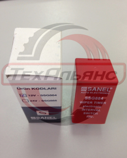 Реле стеклоочистителя SSG884 SANEL