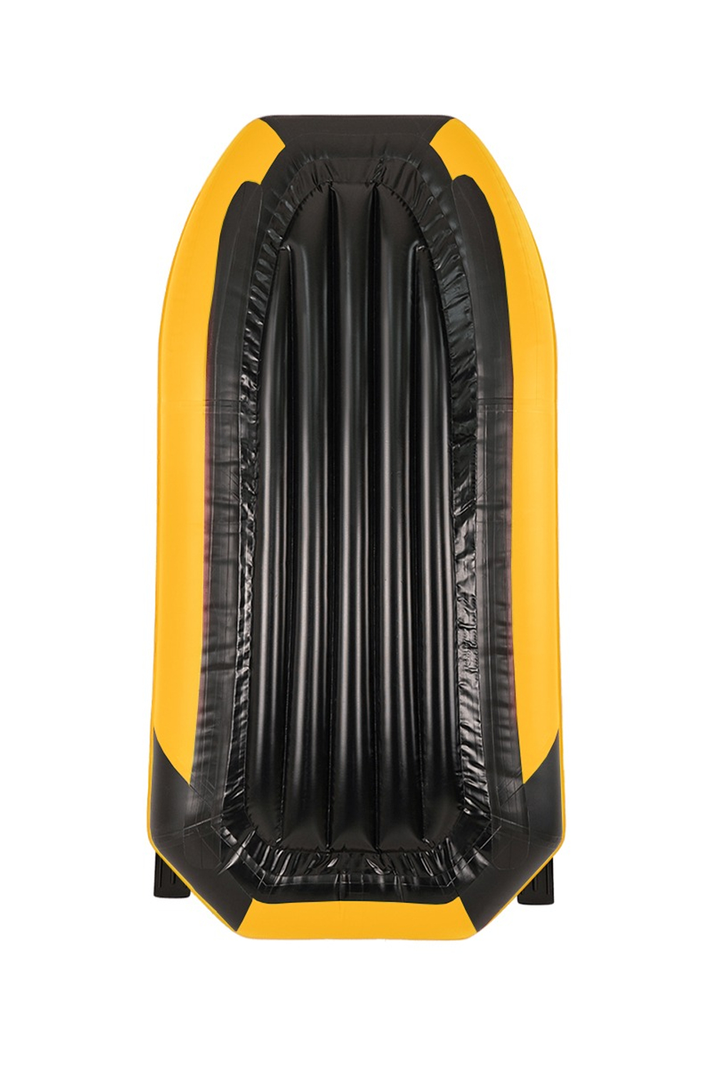 YACHTMAN-300 МНД НАДУВНОЕ ДНО (Яхтман) желтый-черный (лодка ПВХ с усилением)