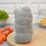 Мочалка для мытья посуды стальная (10шт в упаковке) 10гр