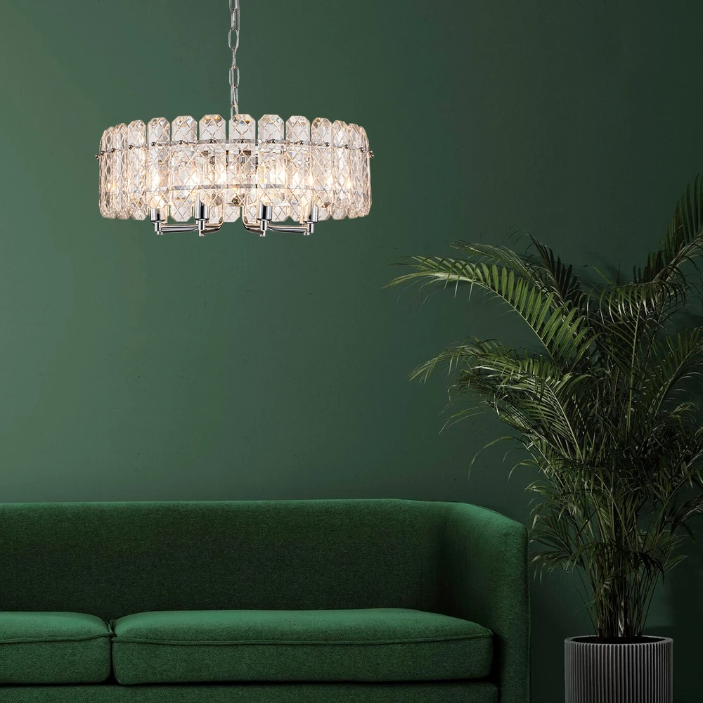 Подвесная люстра Escada NERISSA 2115/8S Chrome