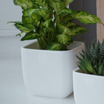 Горшок с дренажной системой ФАБИО VipSet 4,7л белый