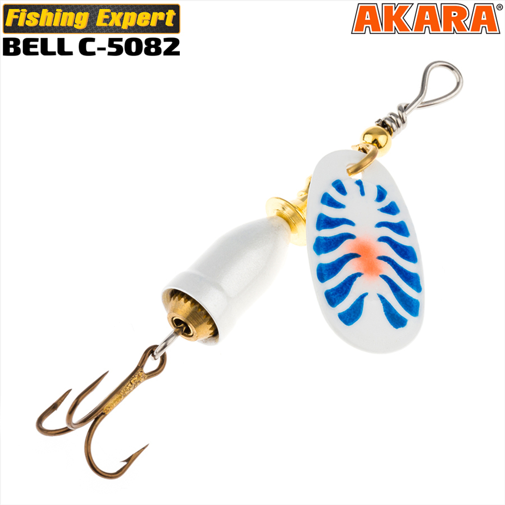 Блесна вращающаяся Akara C-5082 4 гр. 001 195/Sil