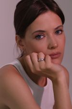 Кольцо Crystal Round с аметистом