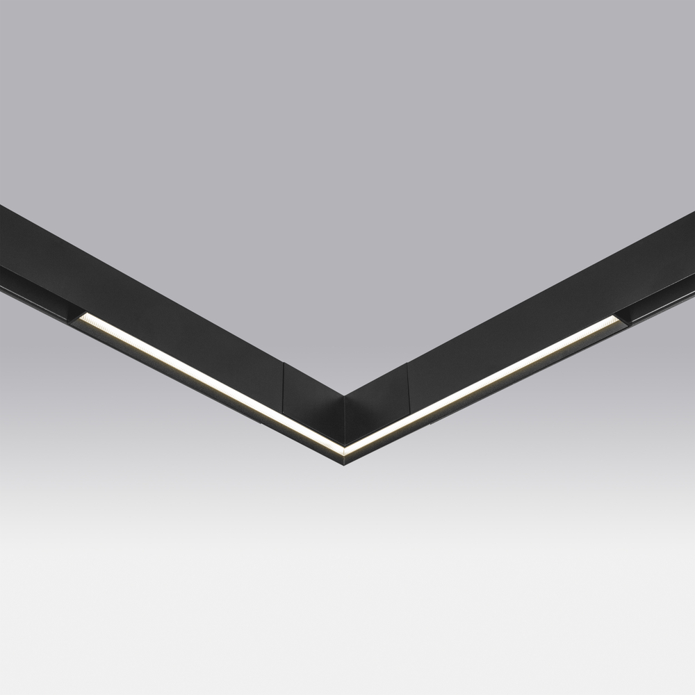 259437 Светильник 48V угловой д/трека UNO LED 24W 1600LM 90G ANTIGLARE ЧЕРНЫЙ МАТОВЫЙ 3000K