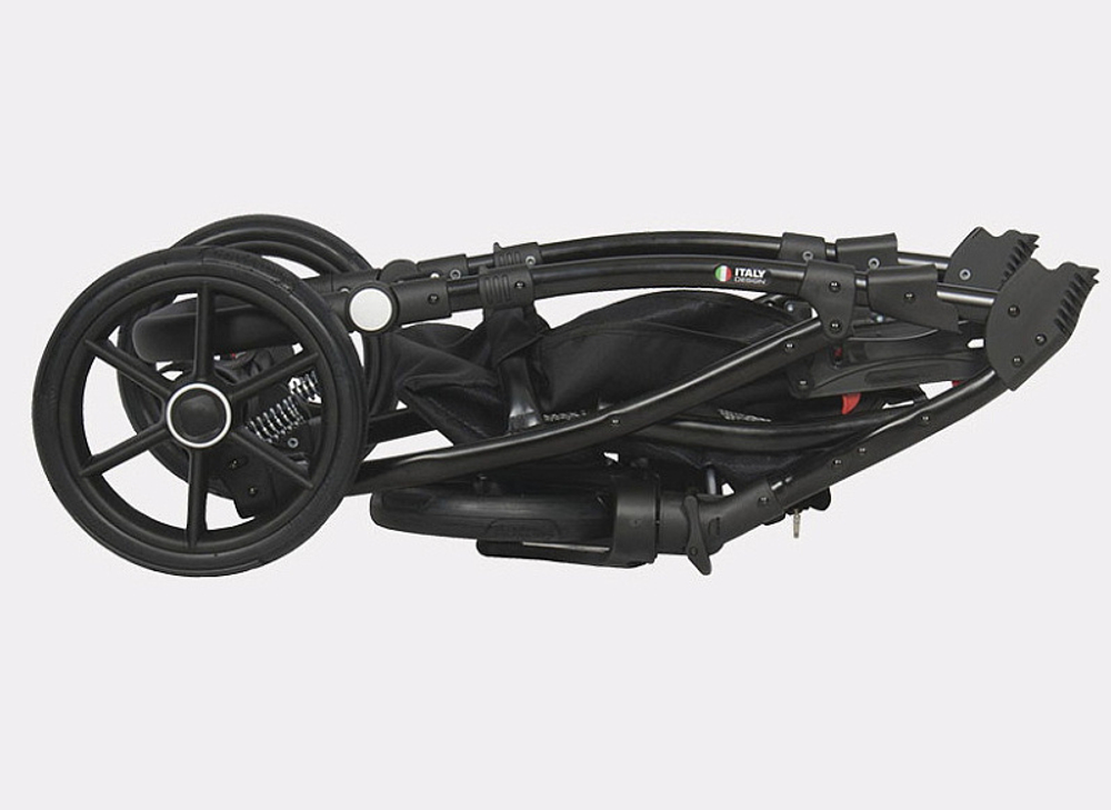 Детская коляска Riko Basic Bella 2 в 1 03 серый-малахит