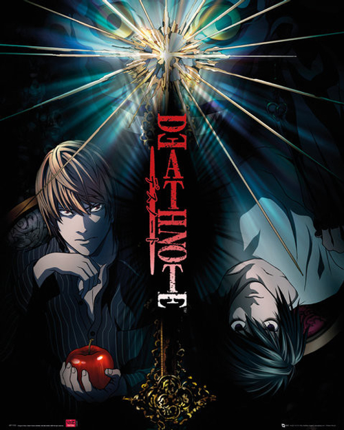 Лицензионный постер по анимэ Тетрадь смерти - "DEATH NOTE Duo"   - №236