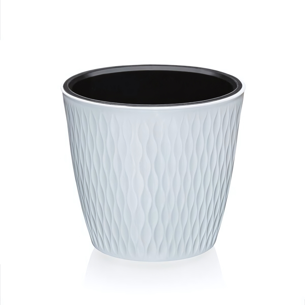 Кашпо "Kerama" с внутренней вставкой 2,3 л цвет в ассортименте