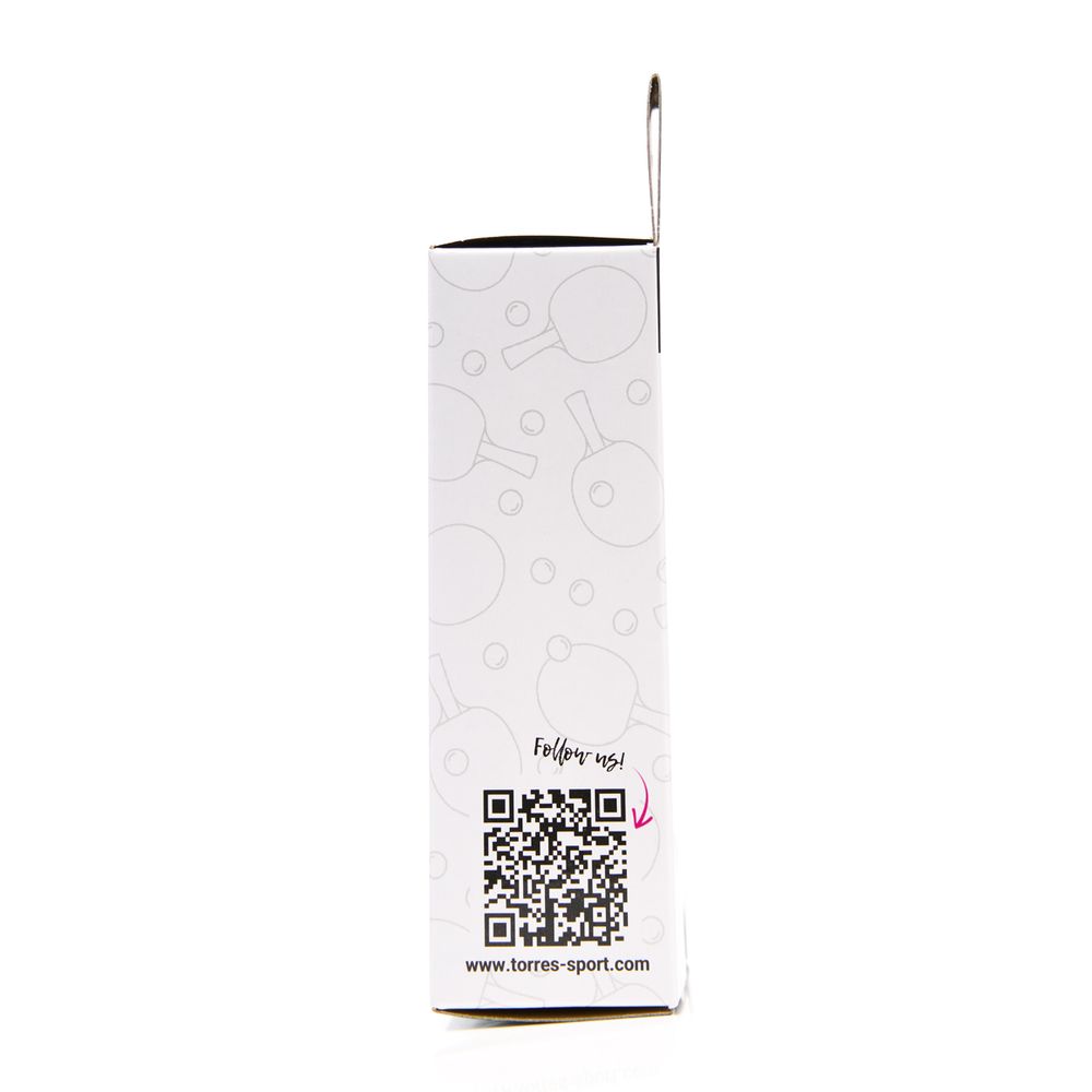 Мяч для наст. тенниса TORRES Profi 3*, TT23012, диам. 40+мм, упак. 6 шт, белый
