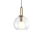 Pendant lamp GAUSS ROUND  (Clear)