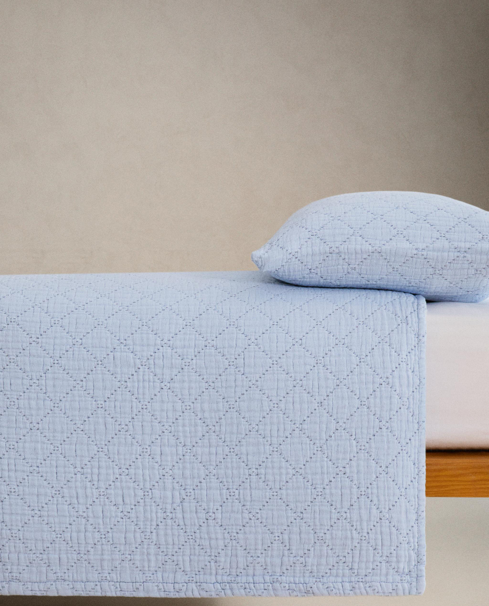 Zara Home покрывало детское из хлопка, синий · 0612/006