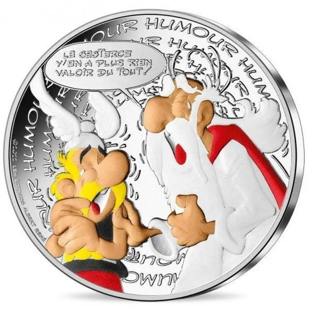 France 10 Euro 2022 "Astérix" - Humour