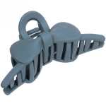 Заколка-краб для волос на блистере «Style Matte», бантик, микс 6 цветов, 11см