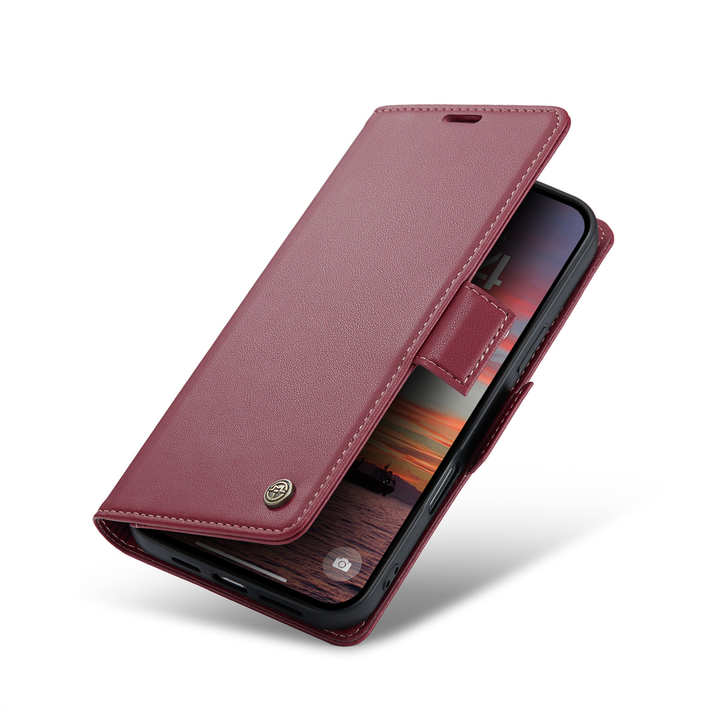 Чехол-книжка CaseMe Smooth iPhone 16 Plus