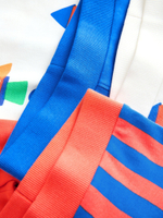 Пижама для мальчика Next AC0-923, 3 шт., Синий, Белый, Оранжевый