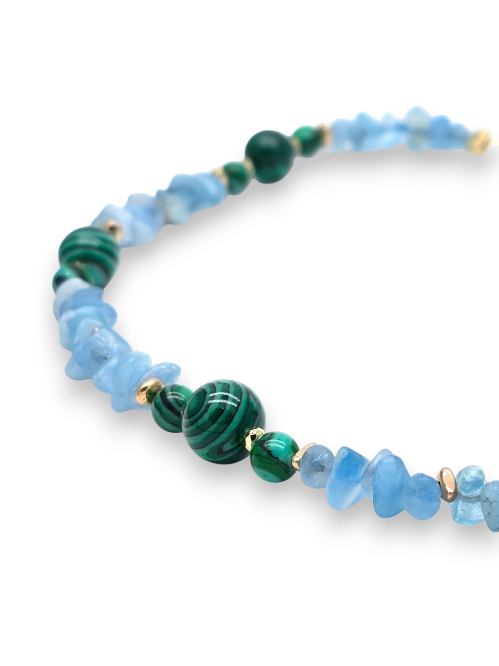 91002846 Колье Роман с камнем